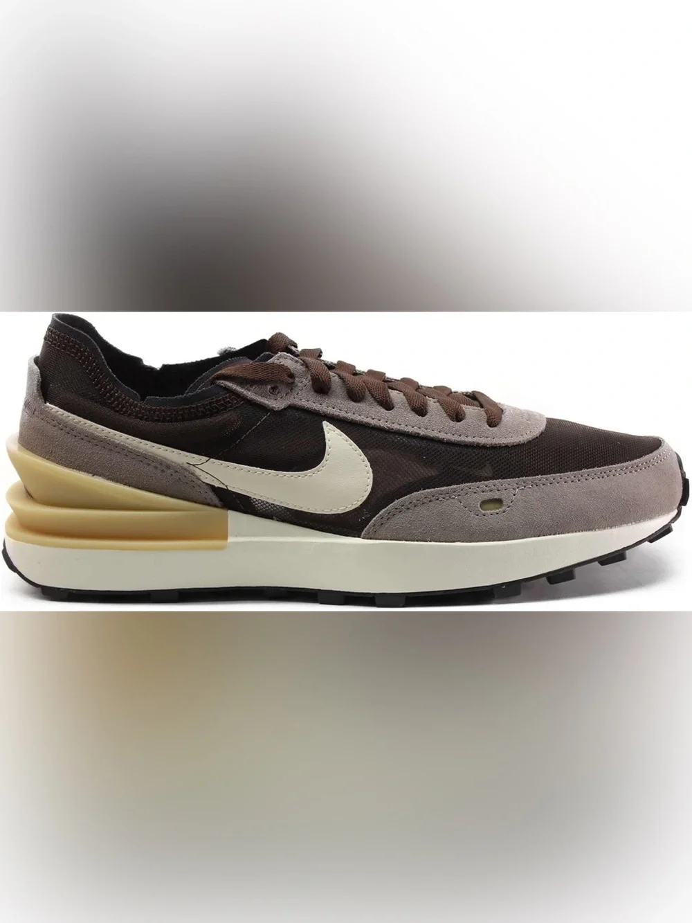 The Nike Waffle One Light Chocolate sneakers